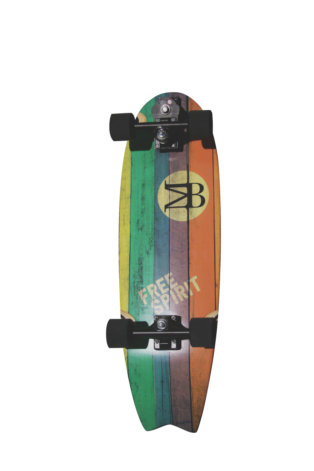 Manual Surfskate Wood Rasta