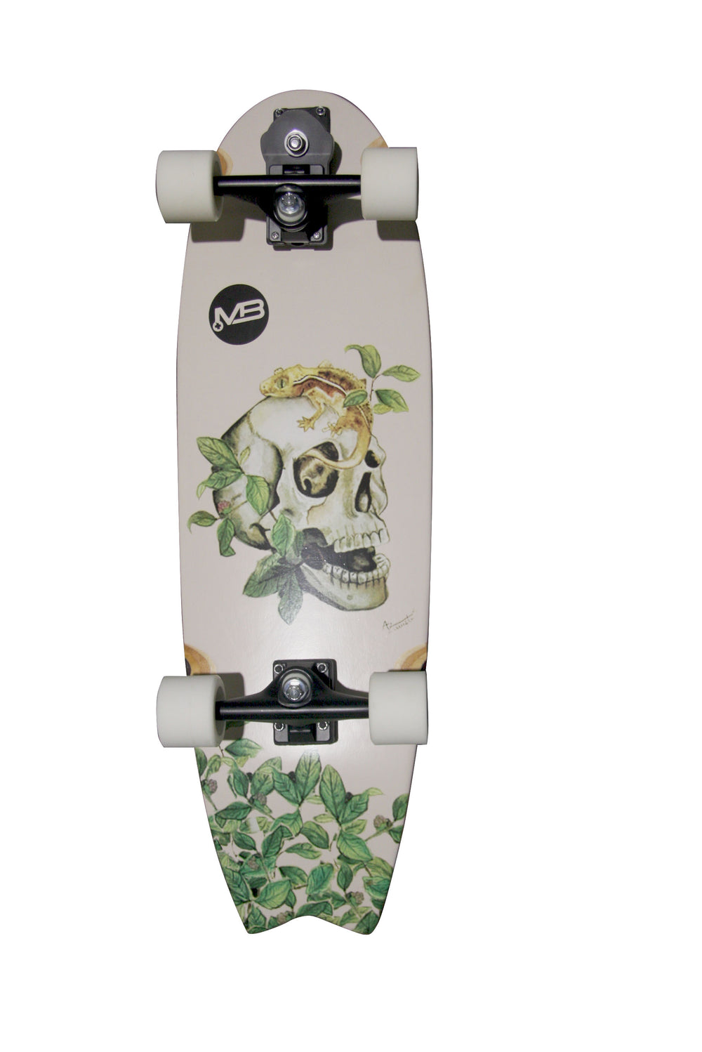 Manual Surfskate Skull Salamander