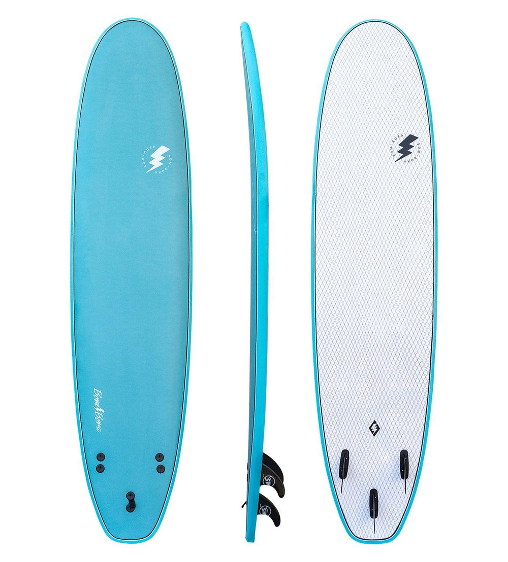 SOFTBOARD 8'0 BLUE - The Surfboard Warehouse NZ