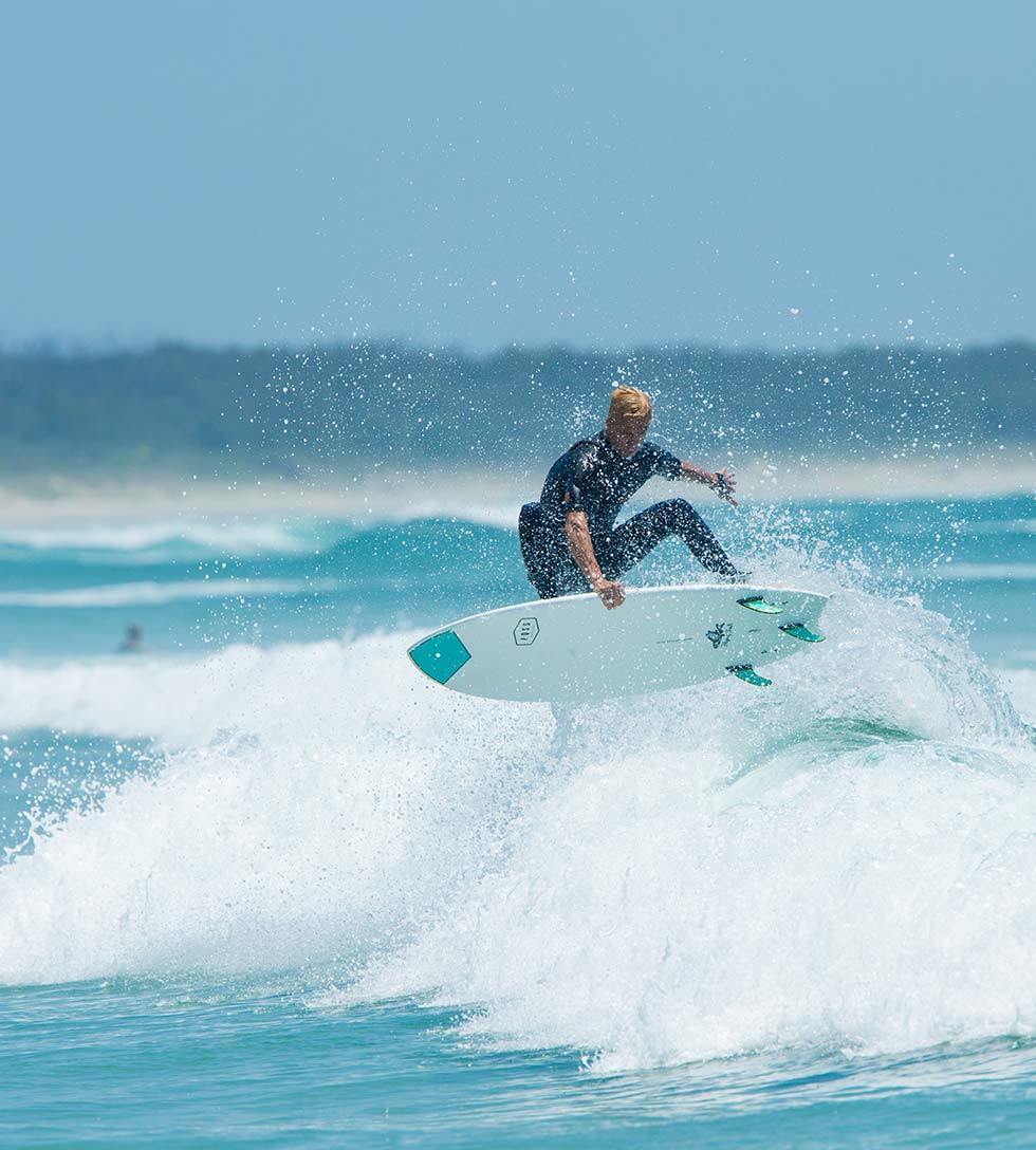 FLYING FISH - FUNBOARD - BAMBOO - The Surfboard Warehouse NZ